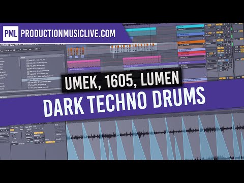 Drum Programming Dark Techno | Style of UMEK, Jay Lumen, 1605 | Ableton Live