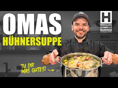 Grandma's chicken soup – also helps against colds