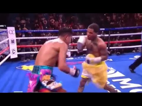 Gervonta Davis vs Mario Barrios vicious body shot by Tank in the 11th Round 🥊 || June 26th, 2021