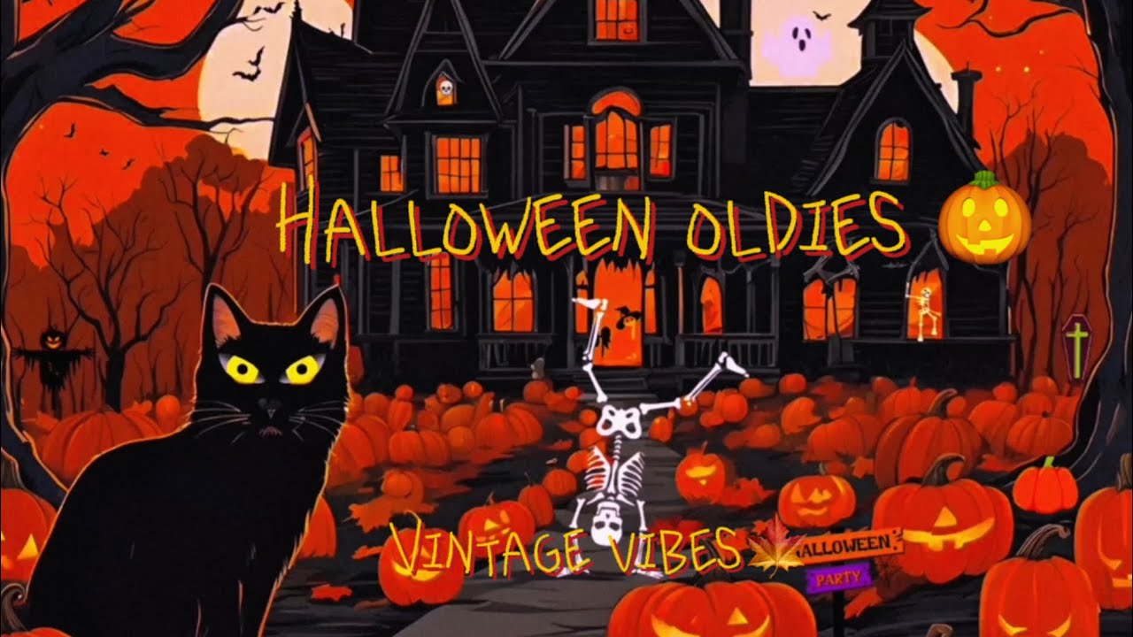 Vintage Halloween oldies 🎃 ~ spooky season vibes