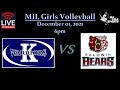 MIL Varsity Volleyball: KS Maui vs BHS 12/01/2021