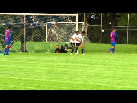 Nationaal team Eritrea speelt tegen Barca Breda