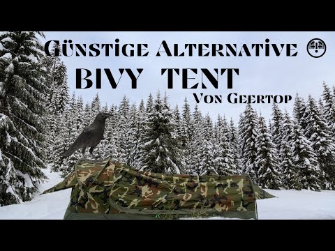Das Teil ist Megaaa... Bivy Tent von Geertop......eine GUTE und GÜNSTIGE Alternative??? #biwaksack