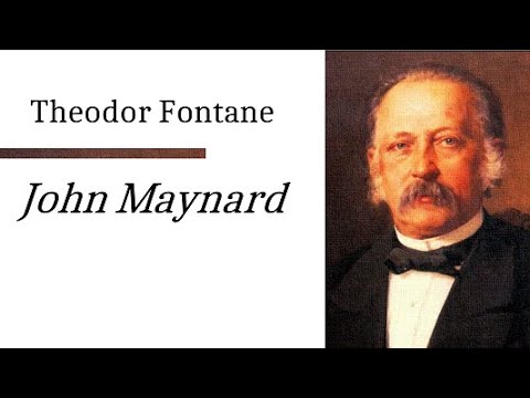 Fontane: John Maynard (Ballade der Woche 3) Rezitation mit Text zum Mitlesen