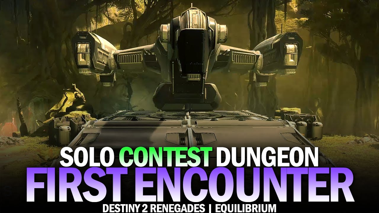 Solo Contest Equilibrium Dungeon - Defeat the Barant Imperium Forces [Destiny 2]