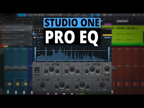 How to Use the Studio One PRO EQ