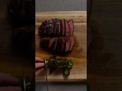 My take on the classic Surf & Turf. 🥩🦑 I couldn’t help but snacked on the calamari while filming🤭