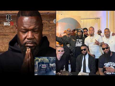 Slim Thug, Paul Wall, Mike Jones & Chamillionaire Attend DJ Michael "5000" Watts Homegoing! 🙏🏾