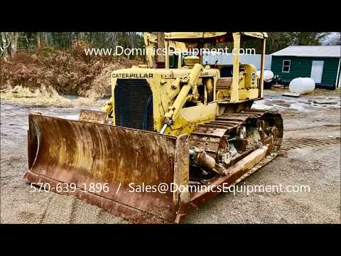 CAT D6C Dozer, Barn Find out in the weeds, 12-14-18