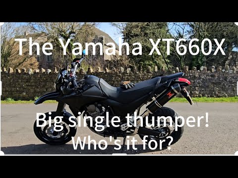 The Yamaha XT660X. A2 License friendly thumper. Is it for you?