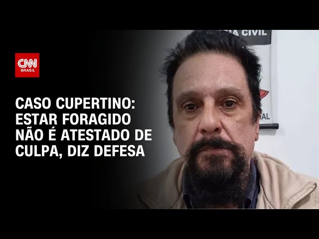 Cupertino fugiu por 3 anos por temer "linchamento midiático", diz defesa | CNN 360º