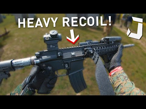 New GBBR Setup with STRONG Recoil - Airsoft WE M4