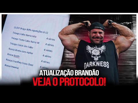 RAFA BRANDÃO RUMO AOS 131kg! | *protocolo completo*