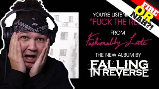 FIRE or NAH?! Falling In Reverse - F*ck The Rest (REACTION)