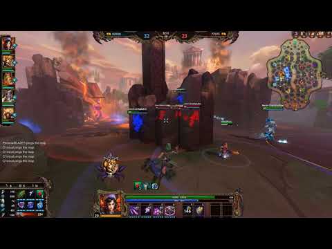 Smite: insane hun batz, ares, and hun batz combo.