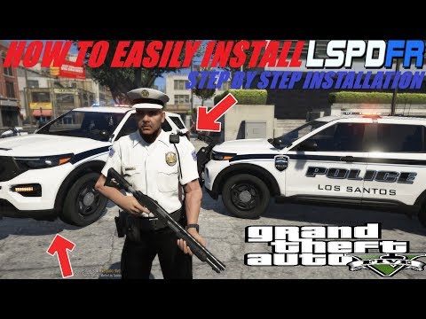 (GTA 5 Police Mods) How To Easily Install LSPDFR - Step By Step ✅
