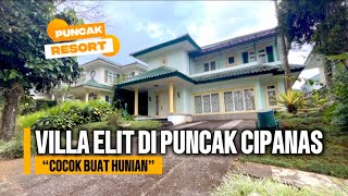 VILLA CIPANAS PUNCAK DI JUAL MURAH !!  Luas 450 meter