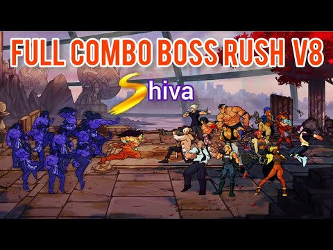 Streets of Rage 4 - Boss Rush Full Combo V8 Shiva
