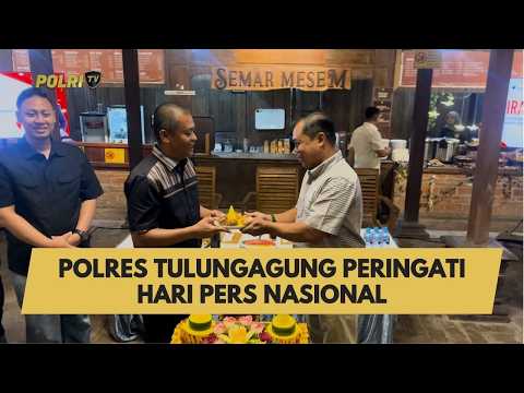 POLRES TULUNGAGUNG PERINGATI HARI PERS NASIONAL