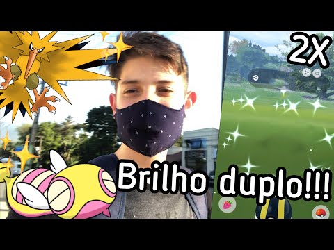 Brilho duplo !!! A chegada do zapdos shiny!!!! — Pokémon go