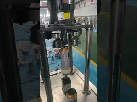 HGMC Semi Automatic Canning Filling Capping Machine