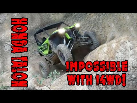Honda Talon impossible climb without a true locker!