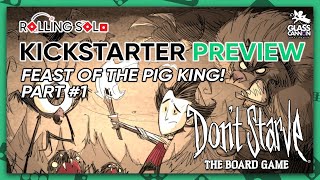 Don't Starve: The Board Game | Kickstarter Preview | Solo Playthrough | Part #1