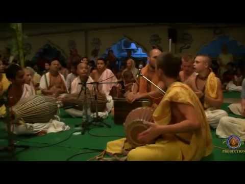 2015 Mayapur Jhulan Yatra - Kirtan by Bhaktivedanta Academy Students.