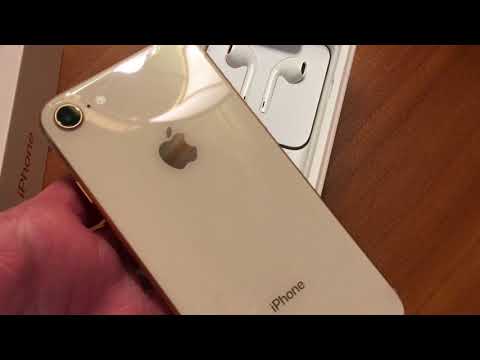 iPhone 8 Gold 256GB Unboxing
