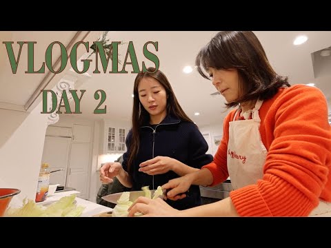 VLOGMAS DAY 2| Cooking with mom, spending time in Jersey!