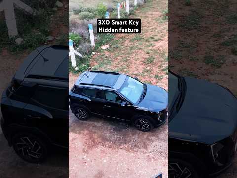 Mahindra 3X0 Smart key hidden feature #xuv3xo #xuv300 #shorts #car #mahindra #trending #viralvideo