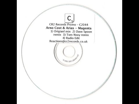 Arno Cost & Arias - Magenta (Original Mix) (2007 - CD)