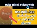 How To Make Lover Name Tiktok Trending Video With Quik App || Urdu/Hindi Tutorial How To Make Lover Name Tiktok Trending Video With Quik App || Urdu/Hindi Tutorial