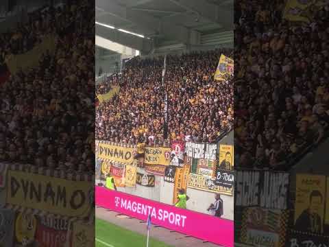 Dresden im Auswärtsblock gegen den Schacht #ultras #deutschland #dynamo #ultrasdeutdchland #kblock