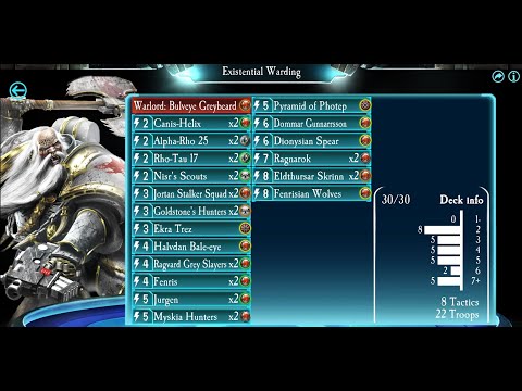 Th-MEME DECK 26: Existential Warding (Bulveye Greybeard) - Horus Heresy Legions