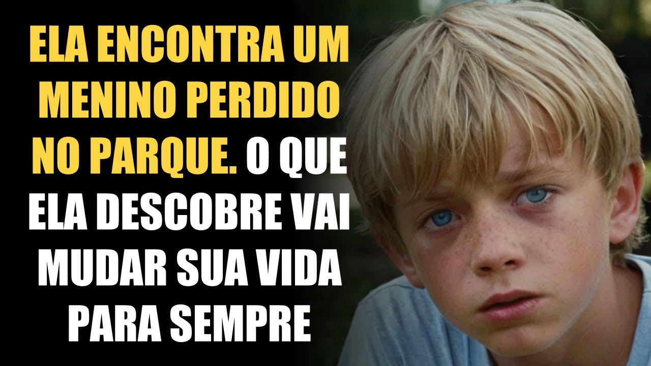ELA ENCONTRA UM MENINO PERDIDO NO PARQUE. O QUE ELA DESCOBRE VAI MUDAR SUA VIDA PARA SEMPRE