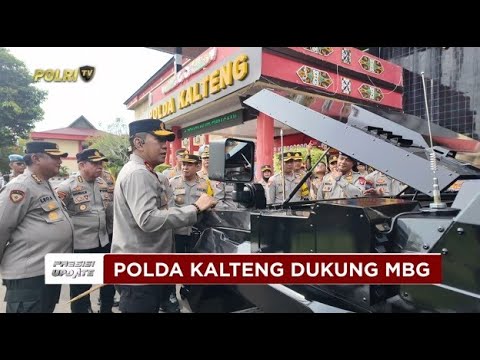 PRESISI UPDATE: POLDA KALTENG BERI KENDARAAN DAPUR MBG 17/02/2025 09.00