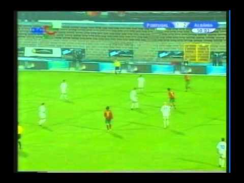 2003 (October 11) Portugal 5-Albania 3 (Friendly)....