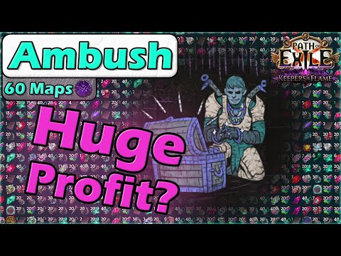 Ambush Loot Explosion? 60× T17 Maps Tested – Here’s What Dropped! | Keepers of Flame 3.27