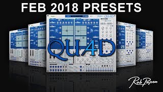 Video thumbnail for Quad Feb 2018 presets by Rob Papen