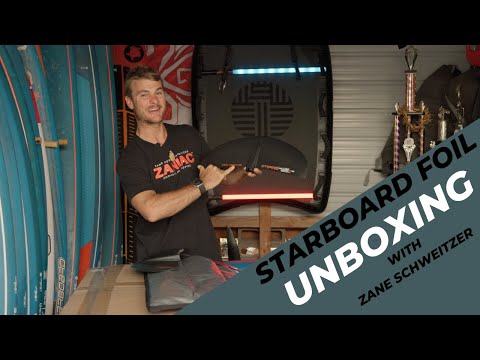 Unboxing NEW Starboard Foils with Zane Schweitzer