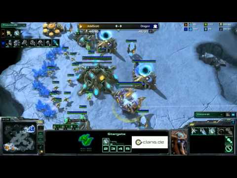 LB Final Dragon vs. Adelscott - Game 1 - clans.de HotS Invitational by inStarcraft.de