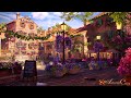 COZY ITALIAN VILLAGE AMBIENCE Relaxing Nature Sounds Fountain Sounds Horse Cabs Bell Sounds