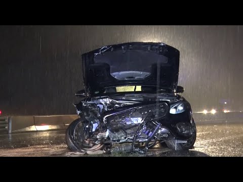 Schwerer Verkehrsunfall auf A2 / Brandenburg