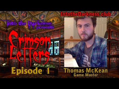Crimson Letters - 1 - Call of Cthulhu RPG