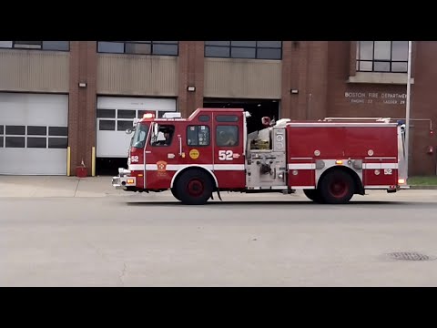 ⭐Don't pull back in, lol⭐ Boston, MA Engine [Spare] 52 responding to medical assist 4/13/22