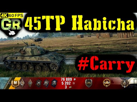 World of Tanks 45TP Habicha Replay - 7 Kills 5K DMG(Patch 1.4.0)