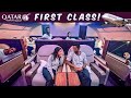 12 Hours In Qatar Airways First Class Perth To Doha Qatar Airways A380