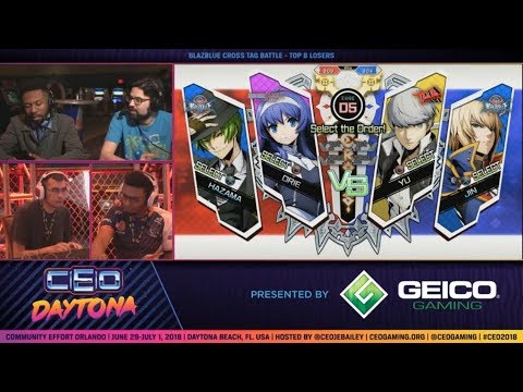 CEO 2018 BB: CTB - TheArm Vs. Echo Fox | Punk - BlazBlue: Cross Tag Battle Losers Quarters