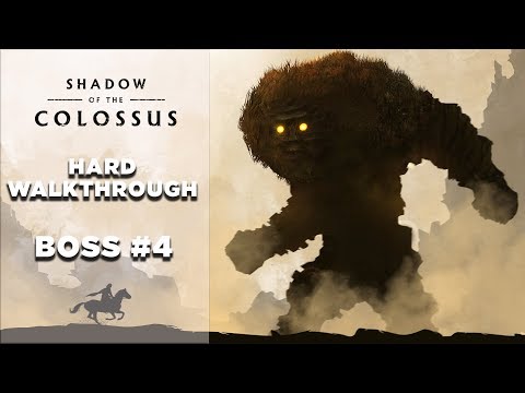 Shadow of the Colossus Remake | Walkthrough (HARD) PS4Pro | Part 4 Colossus #4 "Phaedra"